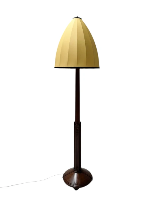 Art Deco Amsterdamse School Floor Lamp by Fa. Drilling Amsterdam, 1920s